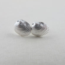 Load image into Gallery viewer, Mini seashell imprinted earring studs - Swallow Jewellery