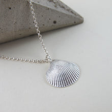 Load image into Gallery viewer, Seashell imprinted necklace from Parksville, Vancouver Island - Swallow Jewellery