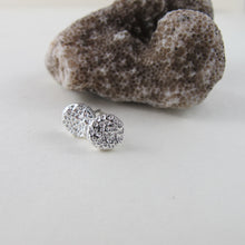 Load image into Gallery viewer, Coral imprinted earring studs from Tofino, Vancouver Island - Swallow Jewellery
