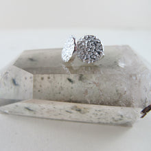 Load image into Gallery viewer, Coral imprinted earring studs from Tofino, Vancouver Island - Swallow Jewellery