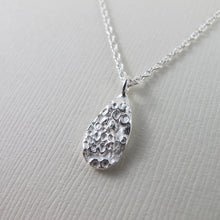 Load image into Gallery viewer, Barnacle imprinted necklace from Kin Beach, Vancouver Island - Swallow Jewellery