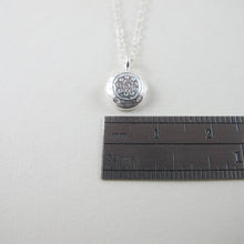 Load image into Gallery viewer, 1920's vintage button imprinted necklace - Swallow Jewellery