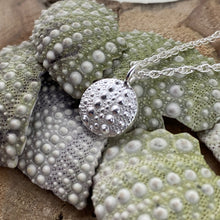 Load image into Gallery viewer, Sea urchin imprinted necklace from Middle Beach, Tofino - Swallow Jewellery