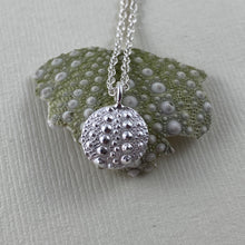 Load image into Gallery viewer, Sea urchin imprinted necklace from Middle Beach, Tofino - Swallow Jewellery