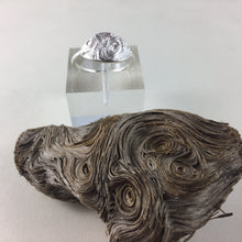 Load image into Gallery viewer, Driftwood imprinted ring from Mystic Beach, Vancouver Island - Swallow Jewellery