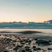 Load image into Gallery viewer, Starfish imprinted necklace from Parksville, Vancouver Island - Swallow Jewellery