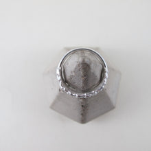 Load image into Gallery viewer, Cedar leaf imprinted ring from Victoria, BC - Swallow Jewellery