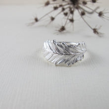 Load image into Gallery viewer, Coastal Red Cedar needle ring from Victoria, BC - Swallow Jewellery