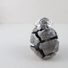 Load image into Gallery viewer, Douglas Fir tree bark imprinted ring from Victoria, BC - Swallow Jewellery