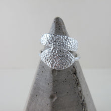 Load image into Gallery viewer, Coral imprinted ring from Tofino, Vancouver Island - Swallow Jewellery