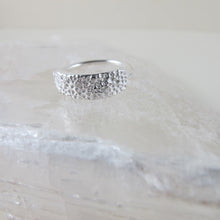 Load image into Gallery viewer, Coral imprinted ring from Tofino, Vancouver Island - Swallow Jewellery