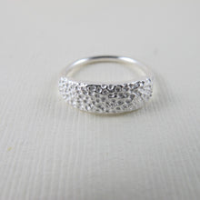 Load image into Gallery viewer, Coral imprinted ring from Tofino, Vancouver Island - Swallow Jewellery