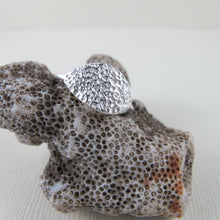 Load image into Gallery viewer, Coral imprinted ring from Tofino, Vancouver Island - Swallow Jewellery