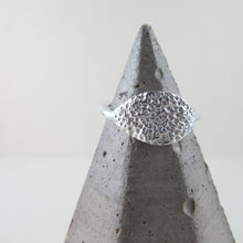 Load image into Gallery viewer, Coral imprinted ring from Tofino, Vancouver Island - Swallow Jewellery