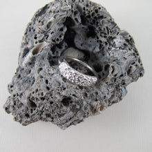 Load image into Gallery viewer, Whale bone imprinted ring from Victoria, BC - Swallow Jewellery