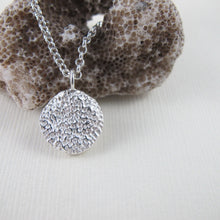 Load image into Gallery viewer, Coral imprinted long necklace from Tofino, Vancouver Island - Swallow Jewellery