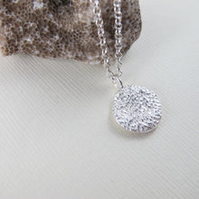 Load image into Gallery viewer, Coral imprinted long necklace from Tofino, Vancouver Island - Swallow Jewellery