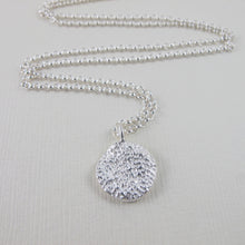 Load image into Gallery viewer, Coral imprinted long necklace from Tofino, Vancouver Island - Swallow Jewellery