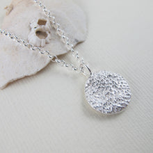 Load image into Gallery viewer, Coral imprinted long necklace from Tofino, Vancouver Island - Swallow Jewellery