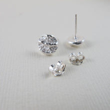 Load image into Gallery viewer, Coral imprinted earring studs from Port Renfrew, Vancouver Island - Swallow Jewellery