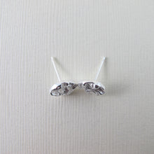 Load image into Gallery viewer, Seaweed imprinted earring studs from Dallas Road, Victoria - Swallow Jewellery