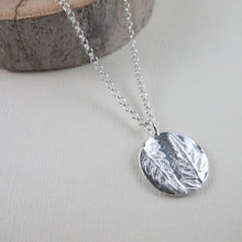 Load image into Gallery viewer, Rainforest fern long necklace from the Tonquin Trail in Tofino, BC - Swallow Jewellery