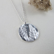 Load image into Gallery viewer, Rainforest fern long necklace from the Tonquin Trail in Tofino, BC - Swallow Jewellery