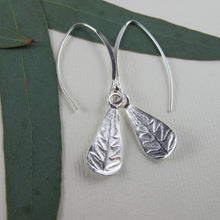 Load image into Gallery viewer, Rainforest fern dangle earrings from the Tonquin Trail in Tofino, BC - Swallow Jewellery