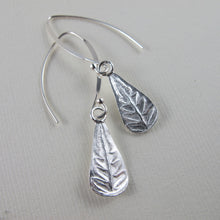 Load image into Gallery viewer, Rainforest fern dangle earrings from the Tonquin Trail in Tofino, BC - Swallow Jewellery