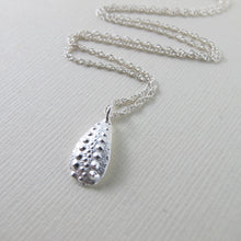 Load image into Gallery viewer, Sea urchin imprinted necklace from Middle Beach, Tofino - Swallow Jewellery