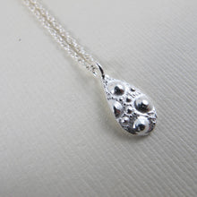 Load image into Gallery viewer, Sea urchin imprinted short necklace from McKenzie Beach, Tofino - Swallow Jewellery