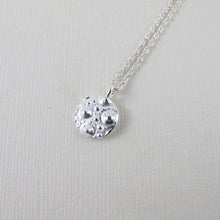 Load image into Gallery viewer, Sea urchin imprinted short necklace from McKenzie Beach, Tofino - Swallow Jewellery