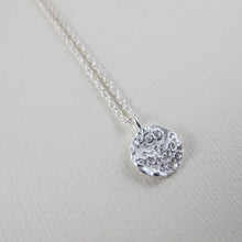 Load image into Gallery viewer, Barnacle imprinted necklace from Kin Beach, Vancouver Island - Swallow Jewellery