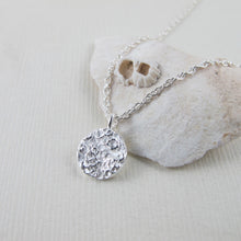 Load image into Gallery viewer, Barnacle imprinted necklace from Kin Beach, Vancouver Island - Swallow Jewellery