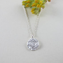 Load image into Gallery viewer, Barnacle imprinted necklace from Kin Beach, Vancouver Island - Swallow Jewellery