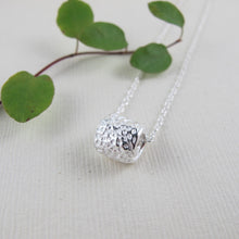 Load image into Gallery viewer, Coral imprinted infinity bead necklace from Tofino, Vancouver Island - Swallow Jewellery