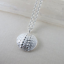 Load image into Gallery viewer, Sea urchin imprinted long necklace from Middle Beach, Tofino - Swallow Jewellery