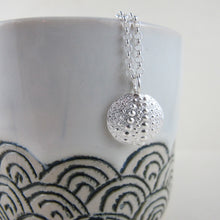 Load image into Gallery viewer, Sea urchin imprinted long necklace from Middle Beach, Tofino - Swallow Jewellery