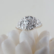 Load image into Gallery viewer, Whale bone imprinted ring from Victoria, BC - Swallow Jewellery