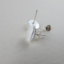Load image into Gallery viewer, Mini seashell imprinted earring studs - Swallow Jewellery