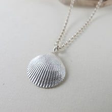 Load image into Gallery viewer, Seashell imprinted necklace from Parksville, Vancouver Island - Swallow Jewellery