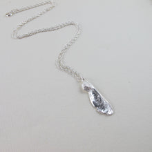 Load image into Gallery viewer, Small maple seed pod imprinted necklace from Victoria, BC - Swallow Jewellery