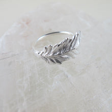 Load image into Gallery viewer, Coastal Red Cedar needle ring from Victoria, BC - Swallow Jewellery