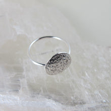 Load image into Gallery viewer, Uniform button imprinted ring - Swallow Jewellery
