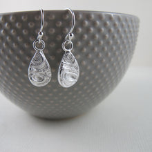 Load image into Gallery viewer, Driftwood dangle earrings from Mystic Beach, Vancouver Island - Swallow Jewellery