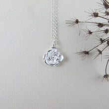 Load image into Gallery viewer, Succulent imprinted long necklace from Victoria, BC - Swallow Jewellery