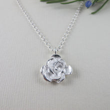 Load image into Gallery viewer, Succulent imprinted long necklace from Victoria, BC - Swallow Jewellery