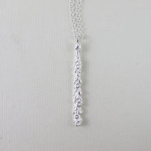 Load image into Gallery viewer, Pine needle tip imprinted necklace from Victoria, BC - Swallow Jewellery