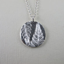 Load image into Gallery viewer, Rainforest fern long necklace from the Tonquin Trail in Tofino, BC - Swallow Jewellery