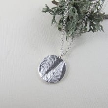 Load image into Gallery viewer, Rainforest fern long necklace from the Tonquin Trail in Tofino, BC - Swallow Jewellery